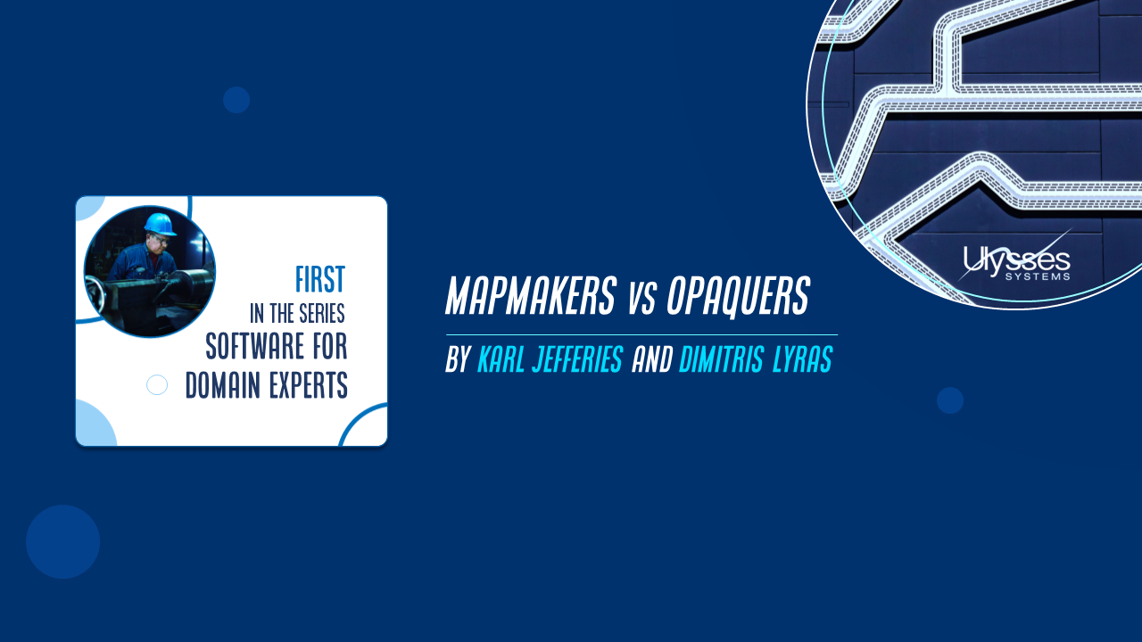 New publication: MAPMAKERS vs OPAQUERS