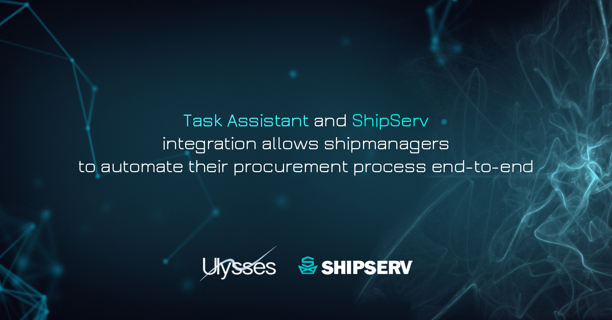 Task Assistant and ShipServ
