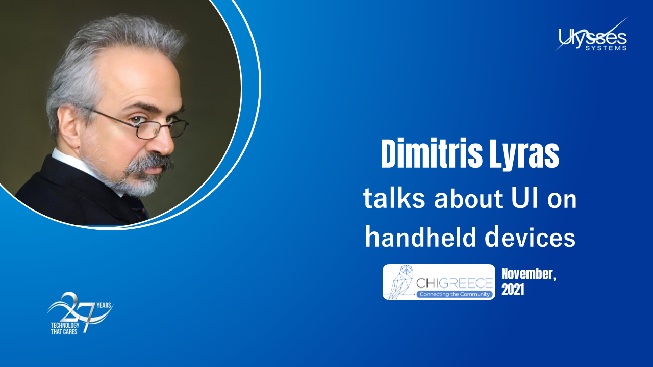 Dimitris Lyras discusses UI on handhelds