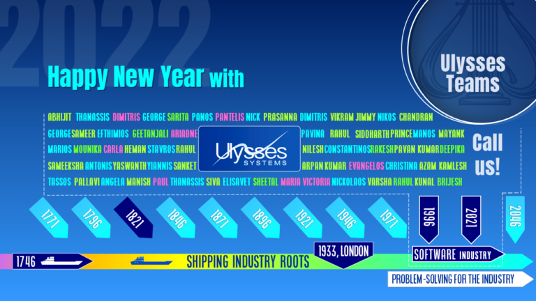 Happy New Year from Ulysses Systems